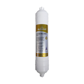 Lõi Nano Silver (Đúc nguyên khối – Korea) lõi sử dụng vật liệu Than hoạt tính và hổn hợp Nano bạc. Liên hệ tổng đài 1900 636752 hoặc truy cập www.robot.com.vn để được hỗ trợ và tư vấn.